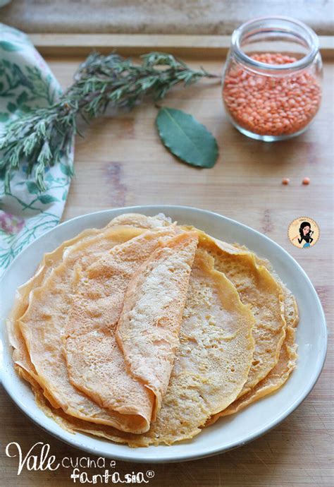 Crepes di Lenticchie Farcite
