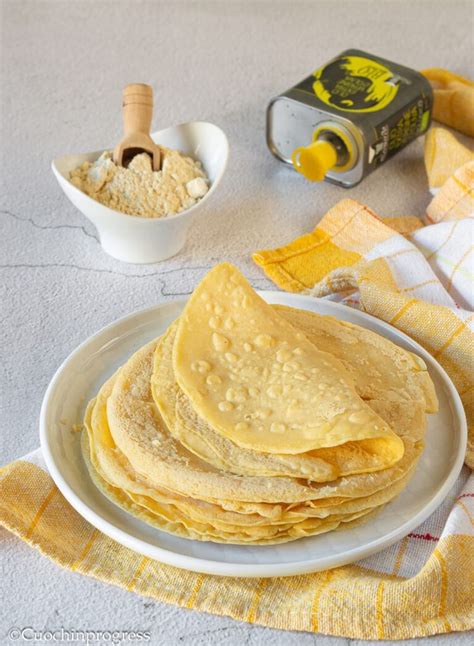 Crepes senza glutine e lattosio