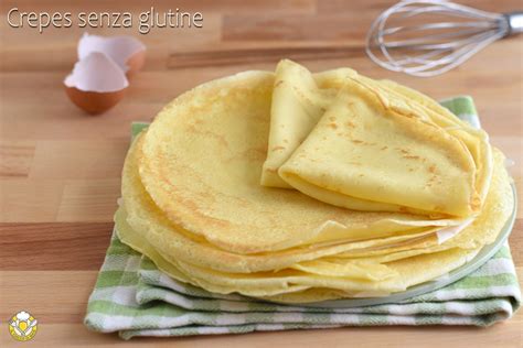 Crepes senza latte e glutine