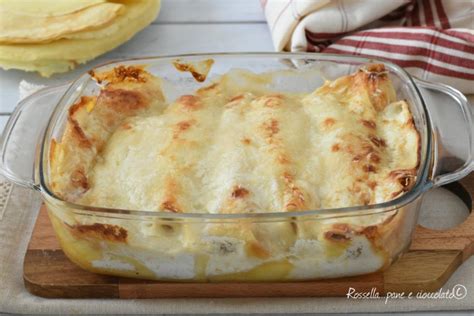 Crespelle al Formaggio al Forno