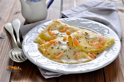 Crespelle al Salmone Affumicato e Robiola