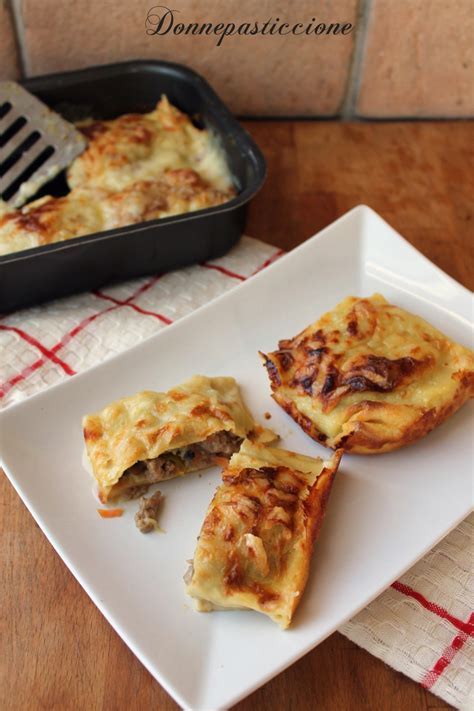 Crespelle con carne e besciamella