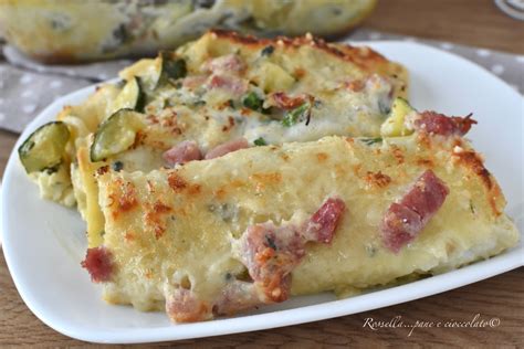 Crespelle di Zucchine al Forno