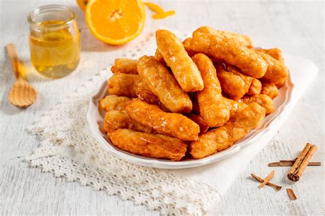 Crispelle di riso con miele