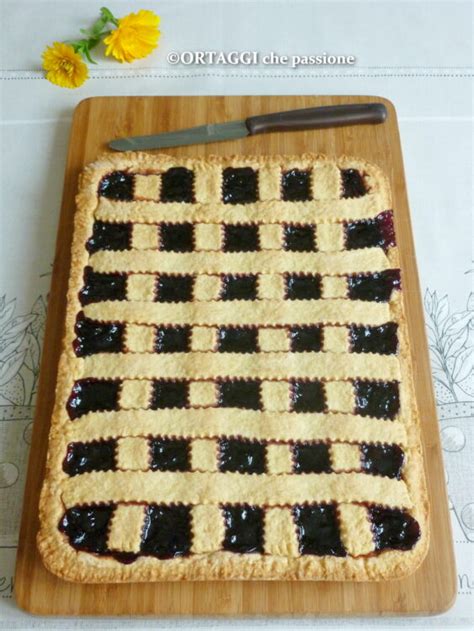 Crostata Rettangolare alla Marmellata