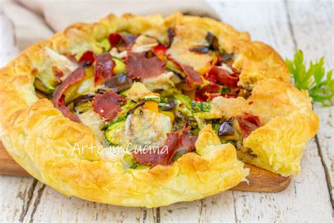 Crostata Rustica con Verdure