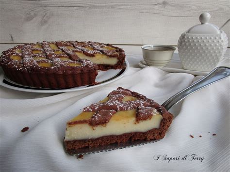 Crostata con Crema al Cacao