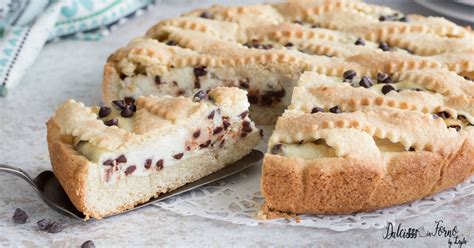 Crostata con Gocce di Cioccolato