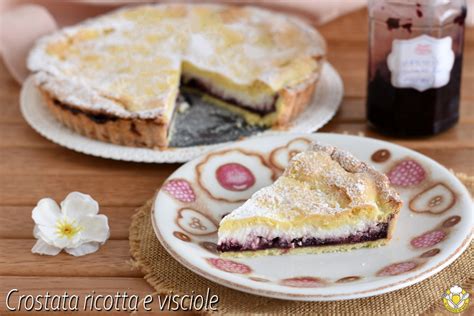 Crostata con Marmellata di Visciole