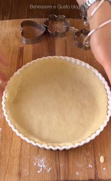 Crostata con Pasta Frolla all'Acqua