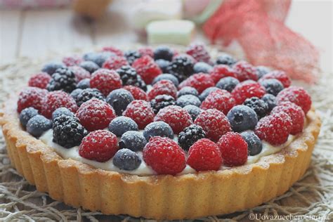 Crostata con frutti di bosco