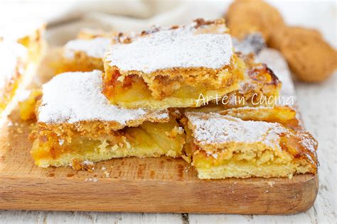 Crostata con marmellata di mele