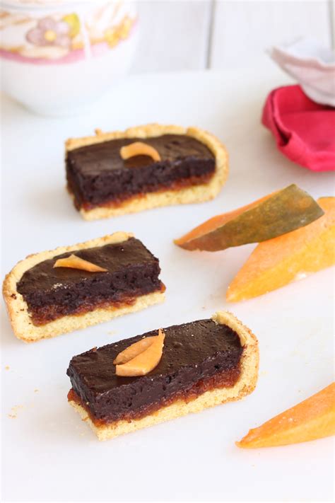 Crostata con marmellata di zucca e cioccolato