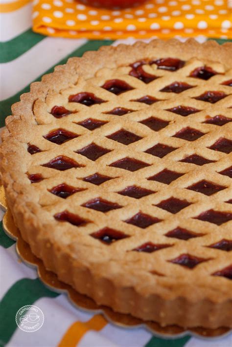 Crostata con metodo della sabbiatura