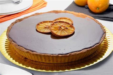 Crostata di Arance e Cioccolato