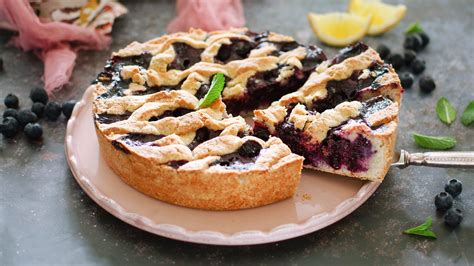 Crostata di Mirtilli