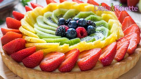 Crostata di frutta con gelatina
