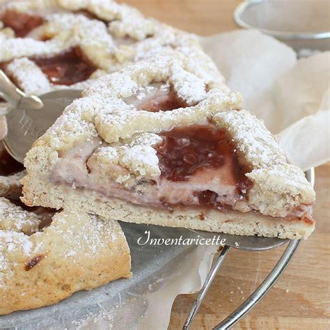 Crostata di marmellata senza uova e latte