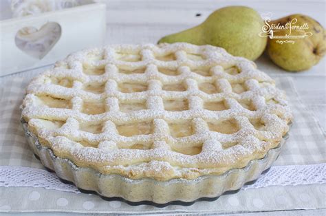 Crostata di pere e marmellata