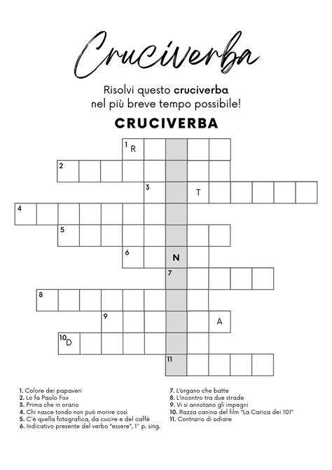 Cruciverba
