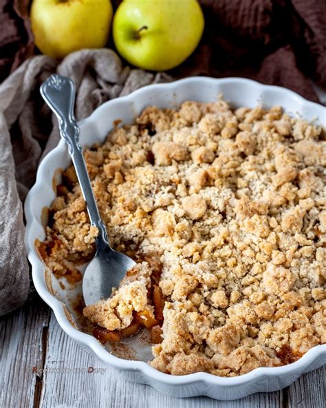 Crumble di mele e cannella