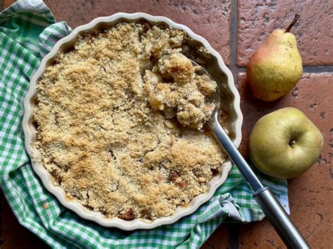 Crumble di mele e pere