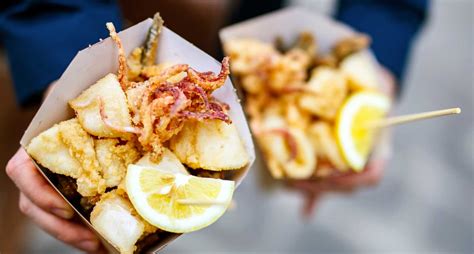 Cuoppo di pesce fritto