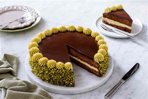 Decorazione Torta Pistacchio e Cioccolato