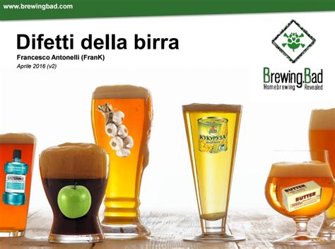 Difetti della Birra