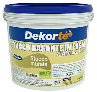 Differenza tra stucco e rasante
