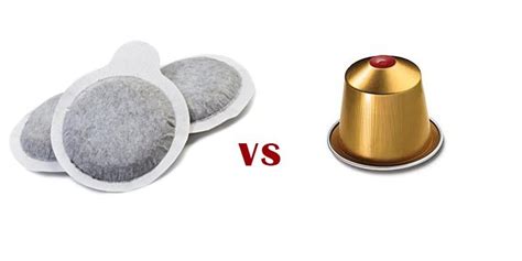 Differenze tra cialde e capsule