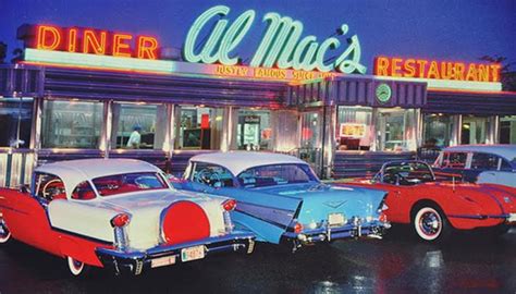 Diner americano anni '50