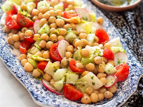 Diverse Varianti di Insalata di Ceci