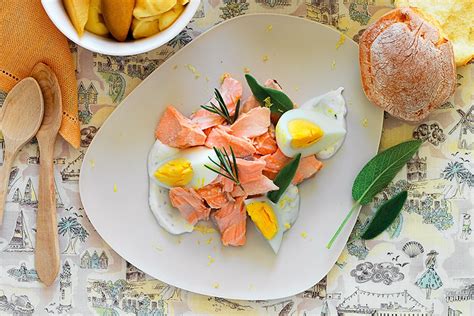 Diverse preparazioni di salmone