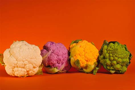 Diversi tipi di cavolfiore