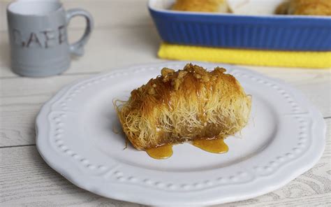 Dolce con Pasta Kataifi