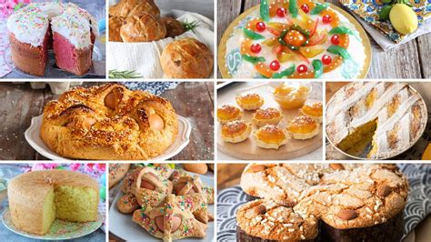 Dolci di Pasqua tradizionali italiani