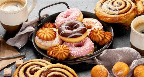 Dolci e bevande assortite