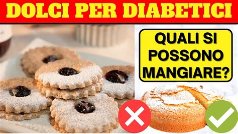 Dolci per diabetici