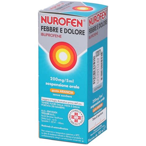 Dosaggio Nurofen 200mg/5ml