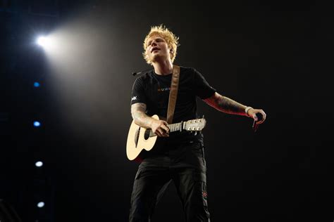 Ed Sheeran in concerto