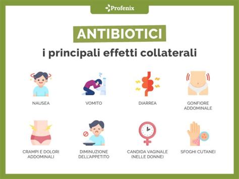 Effetti collaterali antibiotici