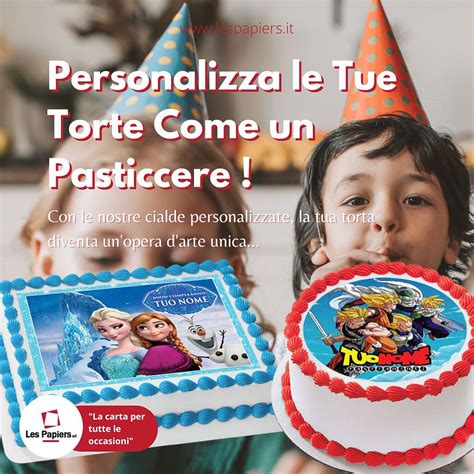 Esempio di cialda personalizzata
