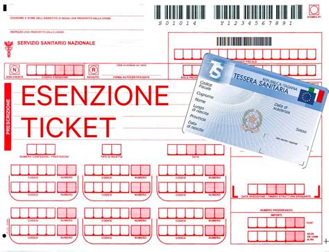 Esenzione Ticket Sanitario