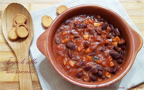 Fagioli rossi in umido alla messicana