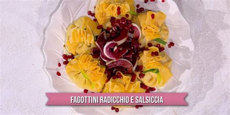Fagottini Radicchio e Salsiccia