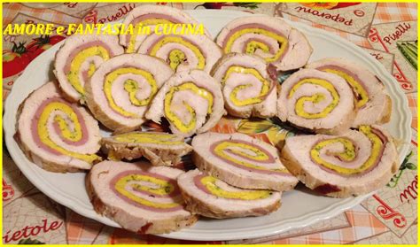 Farcitura del rotolo di tacchino