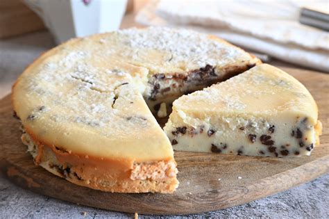 Fetta di Torta Ricotta e Cioccolato