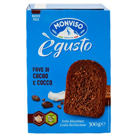 Fette Biscottate Cacao e Cocco