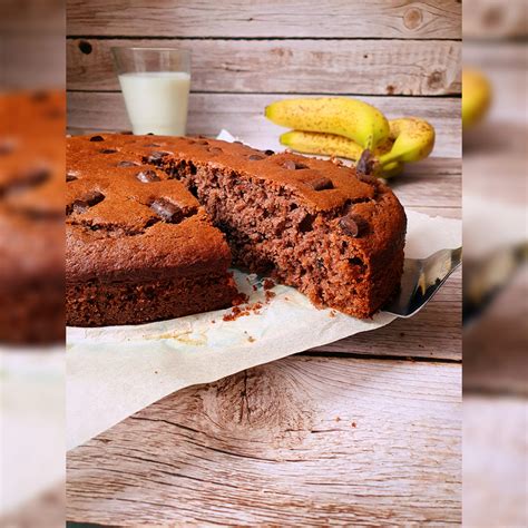 Fette di Torta Banana e Cacao